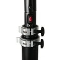 thumbnail image 3 of Fire Sense Telescoping Offset Pole Mounted Infrared Patio Heater With Wheels 1500 Watt, Tip over Protection System Cover Included - Black, 3 of 13