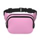 thumbnail image 1 of Fotbe Pink Cangurera Cuadrada con Estampado de Doble Capa, Bolsa de Cintura Ajustable Mini para Hombres y Mujeres, 1 of 9