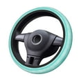thumbnail image 6 of Picia Teal Turquoise Car Steering Wheel Cover, Non-Slip, Breathable, Universal 15 inch, 6 of 7