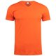 thumbnail image 1 of Clique - Camiseta Basic de Punto para Adultos Unisex (Naranja Sangre), 1 of 4