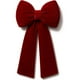 thumbnail image 1 of wonima02 Christmas Velvet Red Bow Christmas Tree Topper Bow Decorations 17.7''x9.8'' Red Xmas Decorations for Xmas Tree Home Wreath Front Door Fireplace, 1 of 1