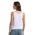 thumbnail image 6 of Women V Neck Tank Tops Summer Casual Sleeveless Loose Fit Banded Bottom Shirts, 6 of 6