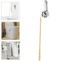PAMINGONO Metal Toilet Tank Lever Flush Handle Replacement Drainage Switch Wrench for Bathroom