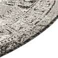 thumbnail image 2 of Unique Loom Outdoor Aztec Collection Area Rug - Coba (5' 3" x 7' 10" Oval Charcoal Gray/Ivory), 2 of 6