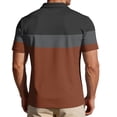 thumbnail image 5 of Polo Shirts for Men Short Sleeve Collared Golf Shirt with Pocket Moisture Wicking Quick Dry Performance Polos, 5 of 6