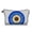 jiaying887, variant on Devil's Eye Pattern Makeup Bag, Women's Wallet, Travel Grooming and Storage Handbag,polyester Portable Personalized Card Bag Key Bag/8.6 * 5.3in