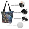 thumbnail image 4 of Easygdp Rainbow Astronaut Space Landscape Bolso de Hombro para Mujer, Bolso Bandolera y Cartera de Mano Elegante para Uso Diario, 4 of 6