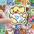 thumbnail image 5 of 50 pegatinas de Pokémon de anime Kawaii, calcomanías de Pikachu para bricolaje para computadora portátil, equipaje, monopatín, teléfono, pegatinas de regalo de juguete para niños de dibujos animados, 5 of 5