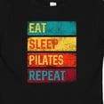 thumbnail image 4 of Inktastic Fitness Eat Sleep Pilates Repeat Boys or Girls Baby T-Shirt, 4 of 5