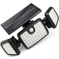 Solar Lights Outdoor,Dimunt 176 LED Wireless Led Solar Motion Sensor