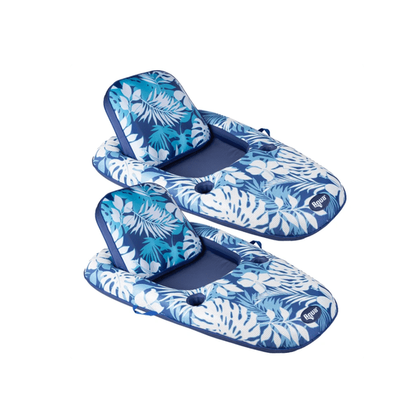 Aqua Luxury Pool Lounger, 2-pack