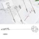 thumbnail image 4 of VIFERR Clips de Nota de Mesa de 10 Piezas, Soporte de Tarjeta Multifuncional de Negocios de Metal de Escritorio, Mensaje de Imagen Redondo Plateado, 4 of 5
