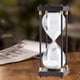 thumbnail image 4 of Decoración del hogar, Decoración de habitaciones, Decoración de paredes, Reloj de arena de cristal, Temporizador de 30 minutos, Reloj de arena, Adorno de reloj de arena, Reloj de arena de cristal, 4 of 7