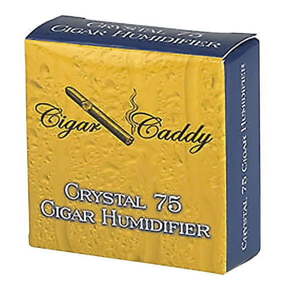 Cigar Caddy Crystal Gel Round Humidifier