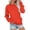 Red, variant on Kixjoy Crew Neck Sweatshirts Women Casual Long Sleeve Sweatshirt with Pockets， Baggy Thermal Pullover Basic Trendy Lightweight Womens Sweatshirt, Gray M