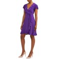 Women's Ruffle Wrap Dress