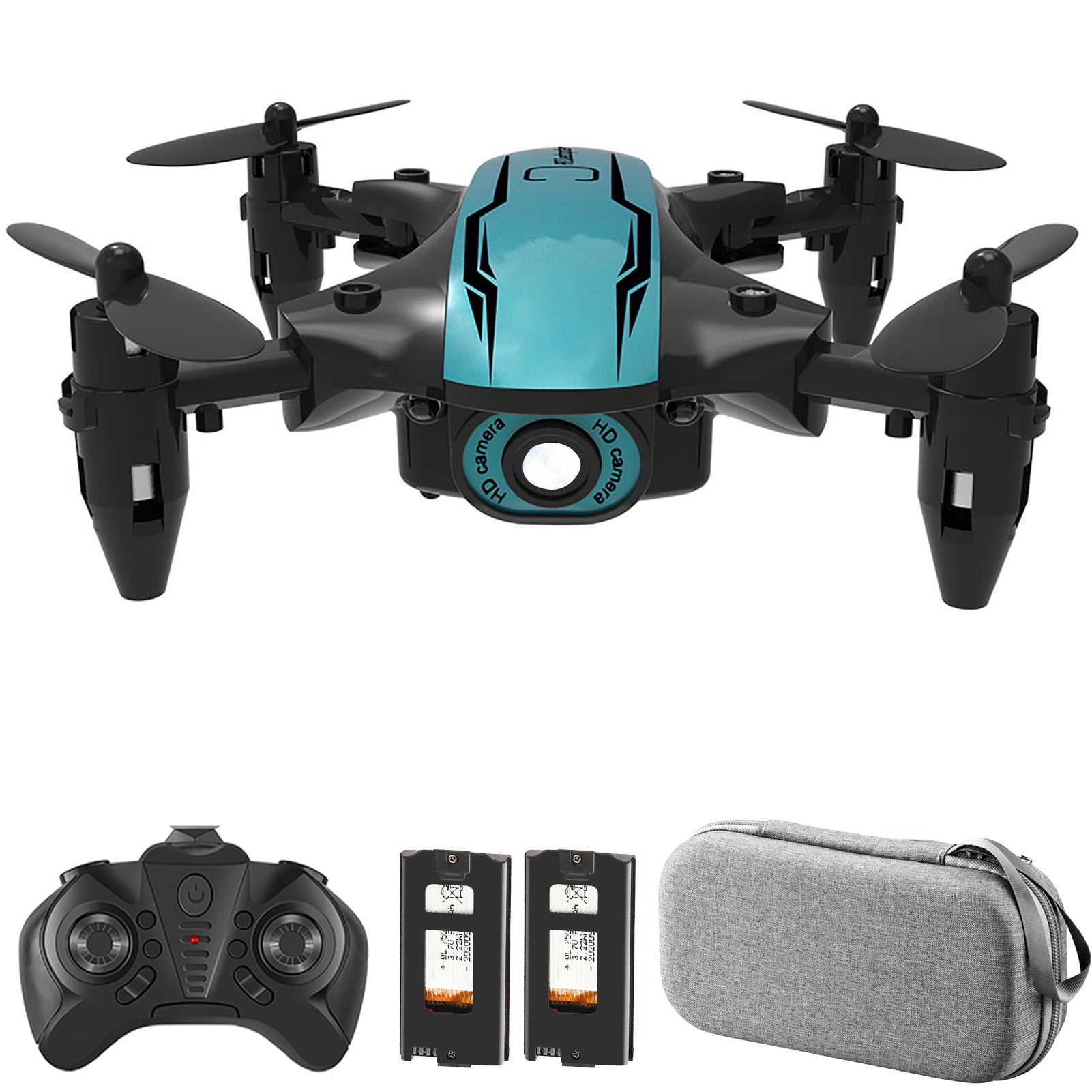 HASAKEE Q9s Drones for Kids,RC Drone with Altitude Hold and Headless with Full 