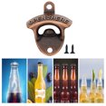 thumbnail image 2 of Sacacorchos De Cerveza Mini abridor de aleación de zinc para pared, sacacorchos, abridor de botellas de cerveza (rojo antiguo A) Wdftyju Libre de BPA, 2 of 3