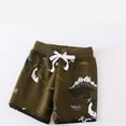 thumbnail image 4 of TOOYOU Boys Pants Toddler Sweatpants Kids Sport Cartoon Prints Casual Fashion Pants Size 1-2 Years , Brown, 4 of 6