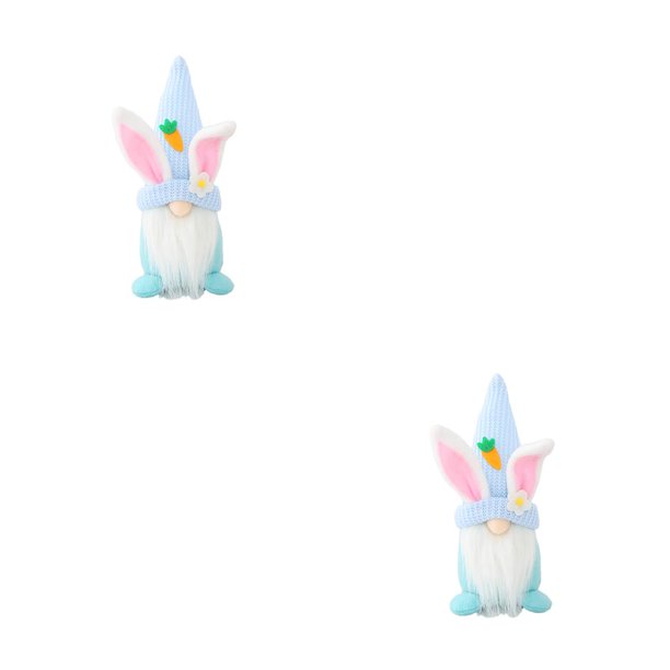 Toystoory Decoraciones de Pascua Suministros para fiestas de primavera Decoración de Artesanías Diseño de escena para interiores y exteriores Azul 2piezas Toystoory CBP379886