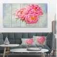 thumbnail image 1 of Design Art - Pivoines Roses dans un Vase Blanc, 1 of 3