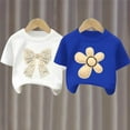 thumbnail image 3 of Kaemgyyd 2 Pack Baby Boys Girls T-Shirt Cute Print Short Sleeve Summer Tee Toddler Unisex Crew Neck Tops 2-11 Y, 3 of 4