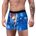 thumbnail image 2 of DPTALR Christmas Digital Printing Breathable Close Fitting Men's Underpants Comfortable Boxers, 2 of 6
