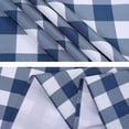 thumbnail image 6 of Garvee 52" x 84" Navy Blue Farmhouse Tablecloth Buffalo Plaid Checkered Stain Resistant Waterproof Tablecloth Table Cover, Rectangle, 6 of 6