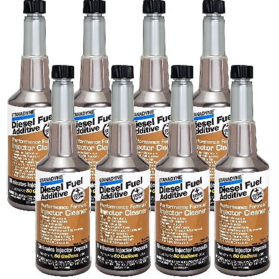 Stanadyne Performance Formula Diesel Injector Cleaner | 8 Pack of 16 oz bottles | # 43564