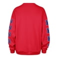 thumbnail image 3 of Women's '47  Red New York Giants Go Big Oversized Pullover Sweatshirt, 3 of 3