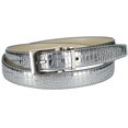thumbnail image 1 of CTM® Ceinture en Cuir à Imprimé Croco, 1 of 2
