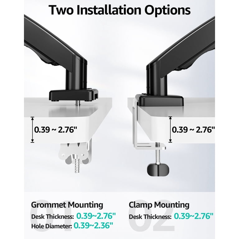 Mount Pro Dual Monitor Stand 22-32 Inch Gas Spring photo 6