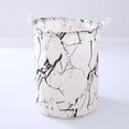 thumbnail image 5 of AMERTEER  Foldable Laundry Basket Simple Style Printed Toy Storage Bucket Dirty Clothes Basket Box Linen Fabric Canvas Organizer, 5 of 5