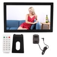 thumbnail image 2 of 24in Digital Photo Frame with Picture Display Screen 1080P Music Clock Calendar Functions for Home, Black, 2 of 7