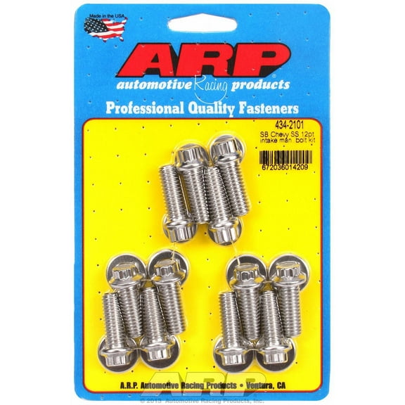 ARP INC. 434-2101 SB CHEVY SS 12PT INTAKE MANIFOLD BOLT KIT