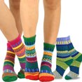 thumbnail image 6 of TeeHee Winter Crew Fashion Boot Socks for Women 9-Pack with Gift Box, 6 of 8
