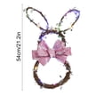 thumbnail image 2 of RKSTN Easter Dead Branch Rabbit Garland With String Lights, Foldable Woven Rattan Rabbit Garland 54Cm B Lantern, 2 of 5
