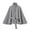 #0081-Dark Gray, variant on Women's Stand Collar Flared Bell Sleeve Cape Coat for Women Elegant Waist Cloak Warm Winter Oversized Shawl with Belt