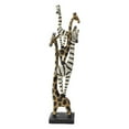 thumbnail image 1 of Design Toscano QS92050 Statue Totem Africain Zèbre et Girafe, Couleur Complète, 1 of 3