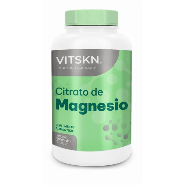 Citrato de Magnesio SKIN VIT NUTRITION COMPANY 60 Cápsulas