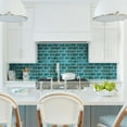 thumbnail image 7 of Commomy 10 pcs 3D Peel and Stick Brick Backsplash Tile, Faux Brick Wall Panels, 11.8x11.8 Inches, 7 of 7