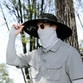 thumbnail image 6 of Mission Cooling Fishing Hat - Solar & USB Powered Built-in Fan Wide Brim Ultralight Sun Bucket Hat for Men Outdoor, 6 of 6