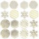 thumbnail image 3 of 16Pcs/Set Metal Energy Decor Sticker Flower of Life Children's Day Gifts 7 Chakra Copper Energy Tower Orgonite Stickers, 3 of 5