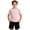 Pink, variant on ITSAME Girls Athletic Shirts Knit Cotton Quick-Dry Raglan Crewneck Tees Kids Outdoor Sport Tops Gray Size 3
