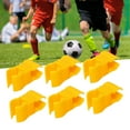 thumbnail image 3 of Football Flag Pole Connector, Yellow Football Flag Pole Clip Plastic Space Saving Rugged 10Pcs  For Practice, 3 of 8