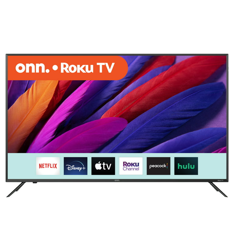 onn. 50” Class 4K UHD LED Roku Smart TV (100012585) Walmart.com