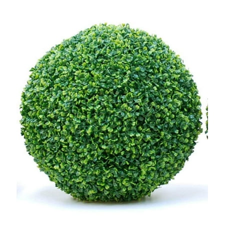 Shrub To Go Artificial Boxwood Ball, Topiary Boxwood Ball,Faux Topiary Plant ball, Decoration for