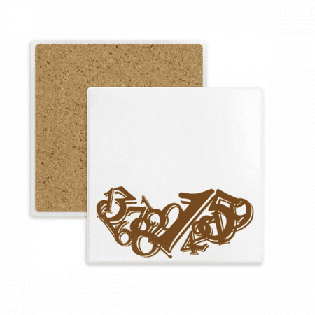 

Digital Foundation Scattered Stacked Coaster Cup Mat Mug Subplate Holder Insulation Stone