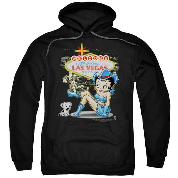 Betty Boop - Welcome Las Vegas - Pull-Over Hoodie - XXXX-Large