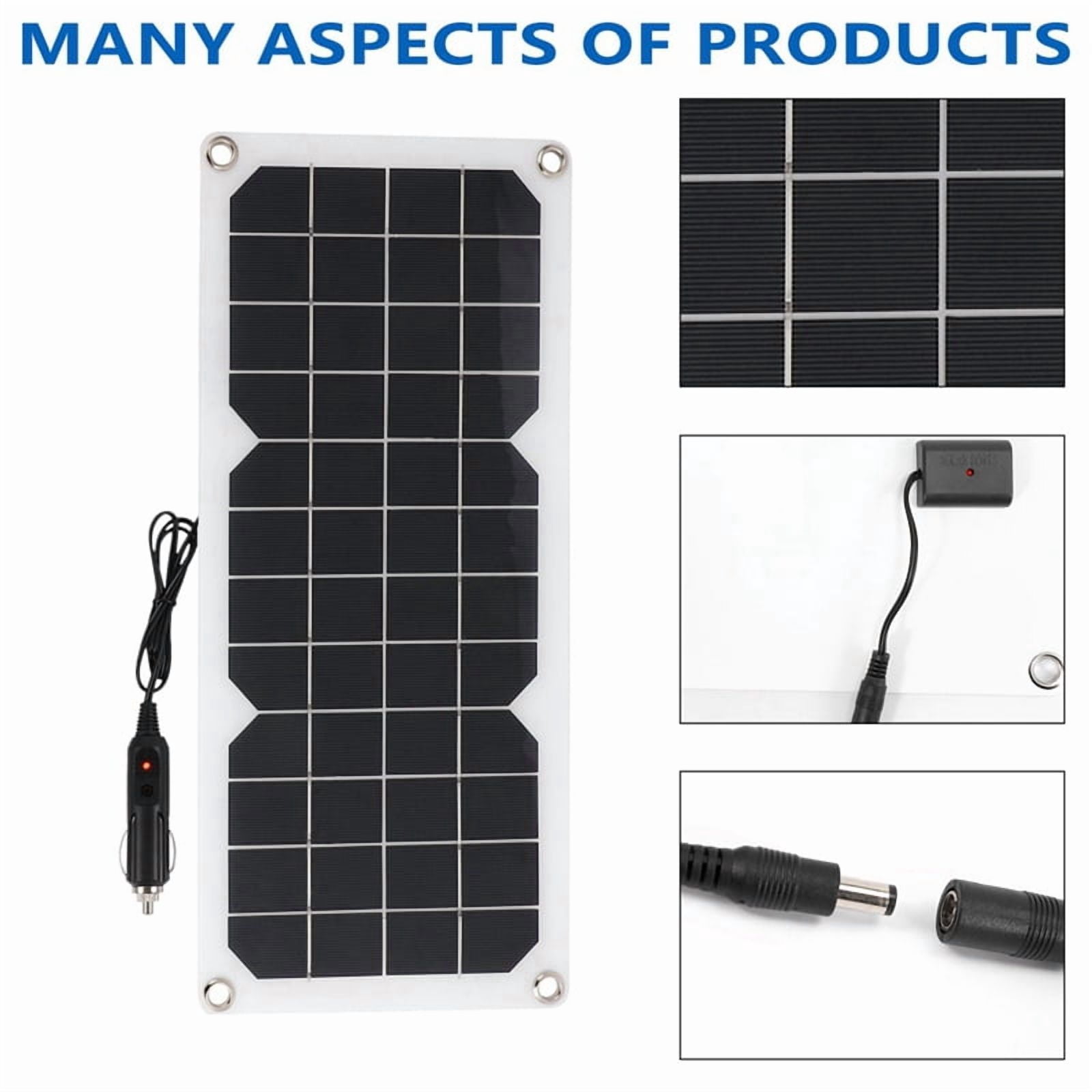12V 30W Solar Panel Car Van Boat Caravan Trickle Portable Battery Charger Solar Charging Panel